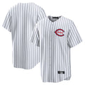 MATTH C.Reds White Stripe Field of Dreams Game Home Blank Player Stitched Jerseys