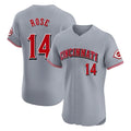 MATTH C.Reds #14 Pete Rose Player Gray Limited Elite Home Stitched Jerseys