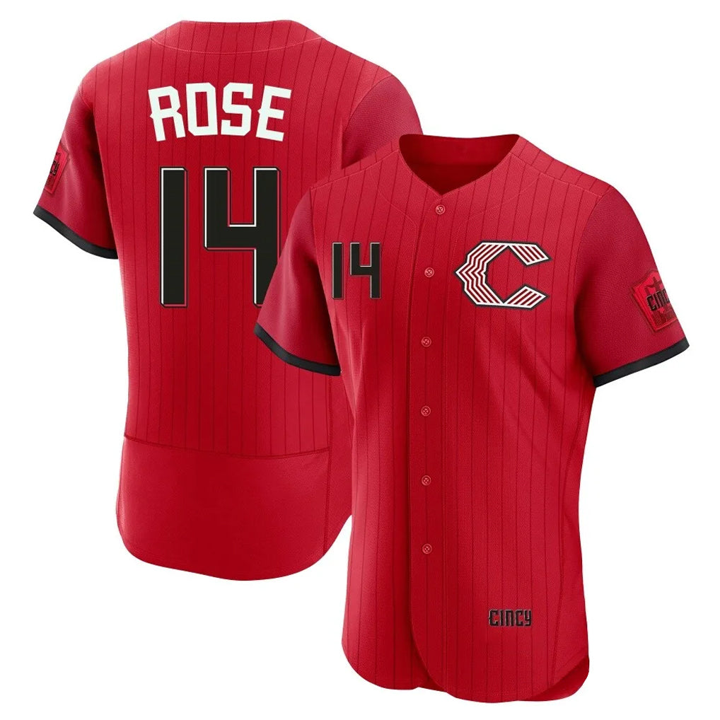 MATTH C.Reds #14 Pete Rose Player Red 2026 City Connect Limited Elite Home Stitched Jerseys