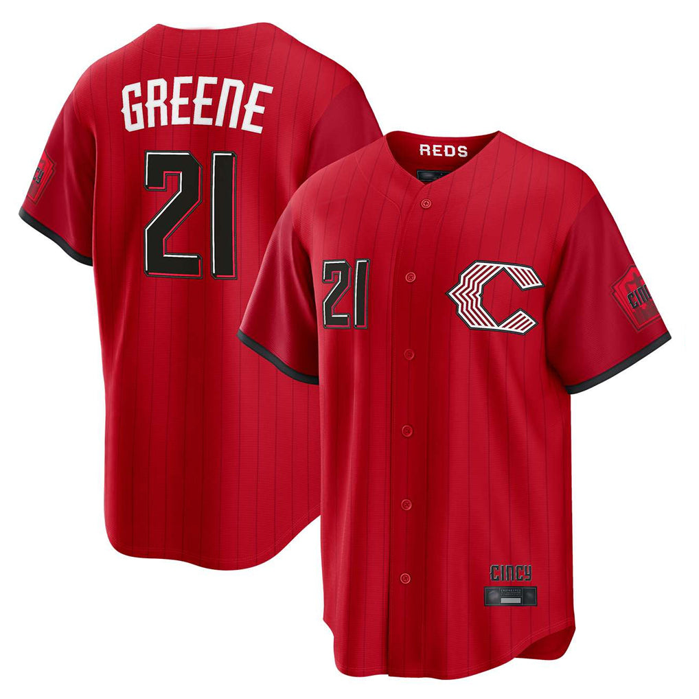 MATTH C.Reds #21 Hunter Greene Player Red 2026 City Connect Home Game Stitched Jerseys