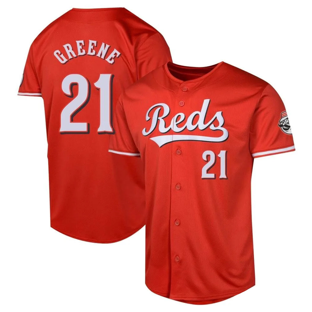 MATTH C.Reds #21 Hunter Greene Player Red 2026 City Connect Limited Home Stitched Jerseys