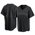 MATTH C.Reds #29 TJ Friedl Player Black T-shirt Game Home Stitched Jerseys