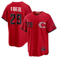 MATTH C.Reds #29 TJ Friedl Player Red 2026 City Connect Home Game Stitched Jerseys