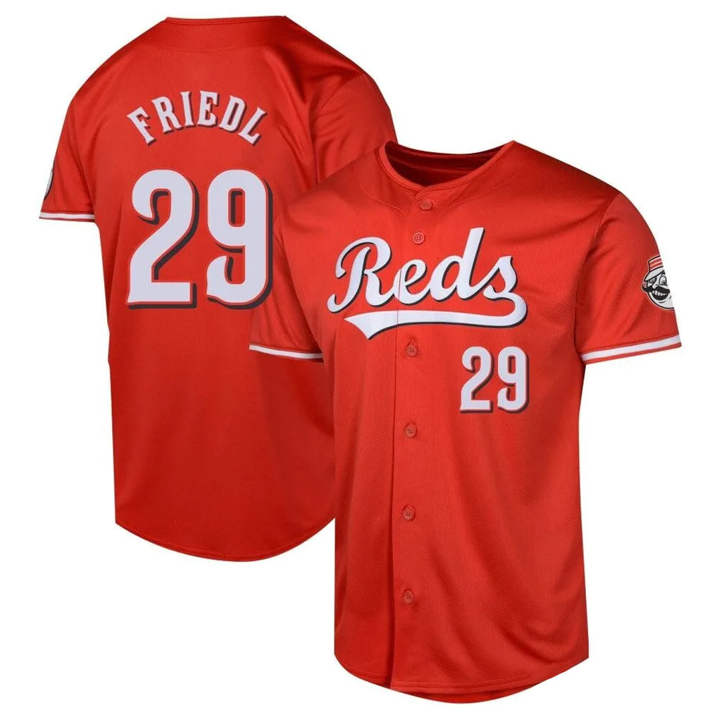 MATTH C.Reds #29 TJ Friedl Player Red 2026 City Connect Limited Home Stitched Jerseys