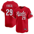 MATTH C.Reds #29 TJ Friedl Player Red Home Limited Stitched Jerseys