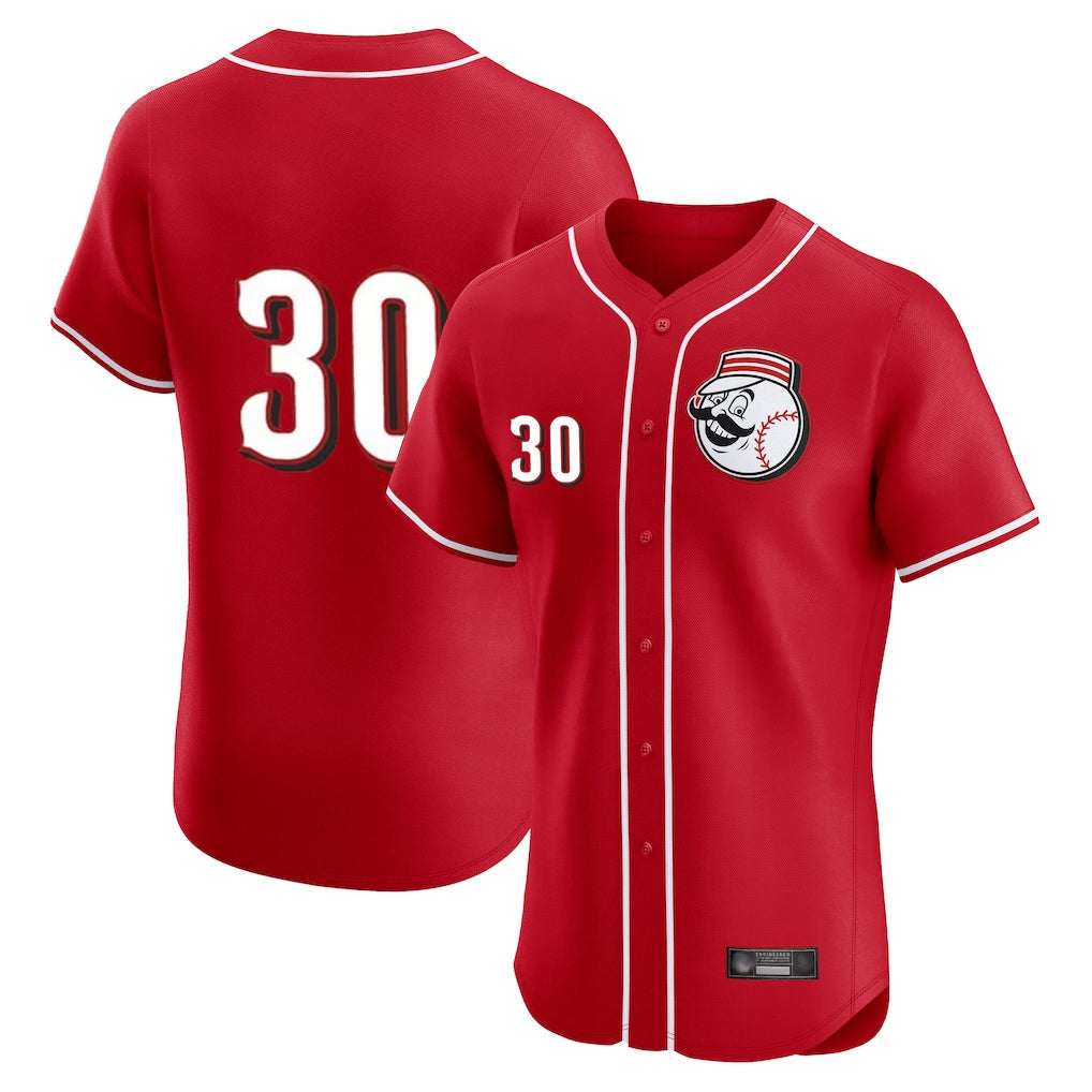 MATTH C.Reds #30 Ken Griffey Player Red Limited Elite Home Game Stitched Jerseys