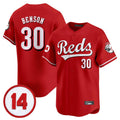 MATTH C.Reds #30 Ken Griffey Player Red Vapor Premier Limited Home Stitched Jerseys