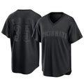 MATTH C.Reds #35 Jose Trevino Player Black T-shirt Game Home Stitched Jerseys