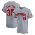 MATTH C.Reds #35 Jose Trevino Player Gray Limited Elite Home Stitched Jerseys
