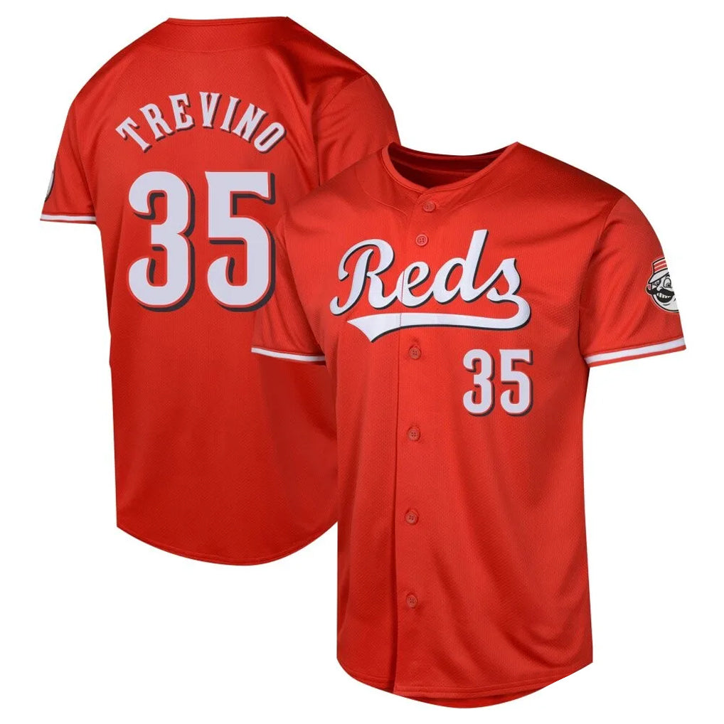 MATTH C.Reds #35 Jose Trevino Player Red 2026 City Connect Limited Home Stitched Jerseys