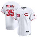 MATTH C.Reds #35 Jose Trevino Player White Limited Home Stitched Jerseys