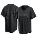MATTH C.Reds #37 Tyler Stephenson Player Black T-shirt Game Home Stitched Jerseys