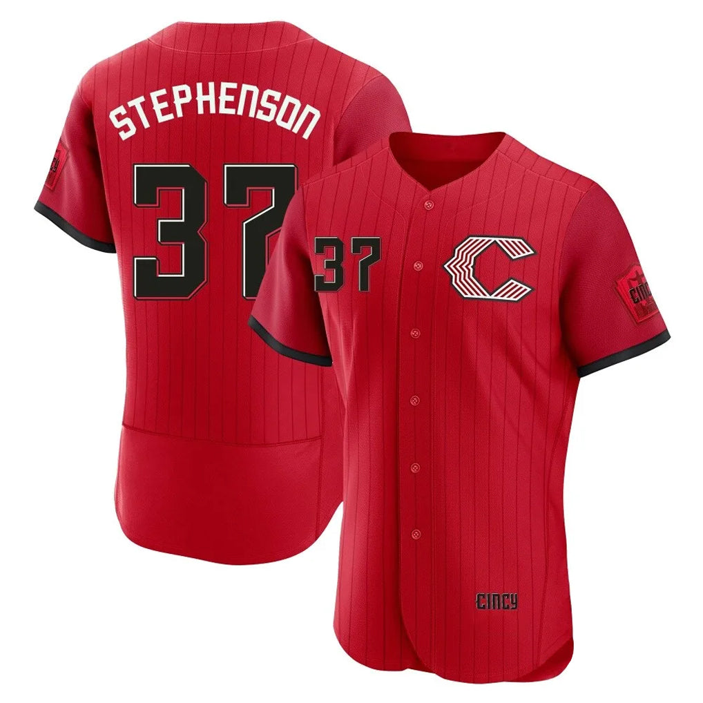 MATTH C.Reds #37 Tyler Stephenson Player Red 2026 City Connect Limited Elite Home Stitched Jerseys