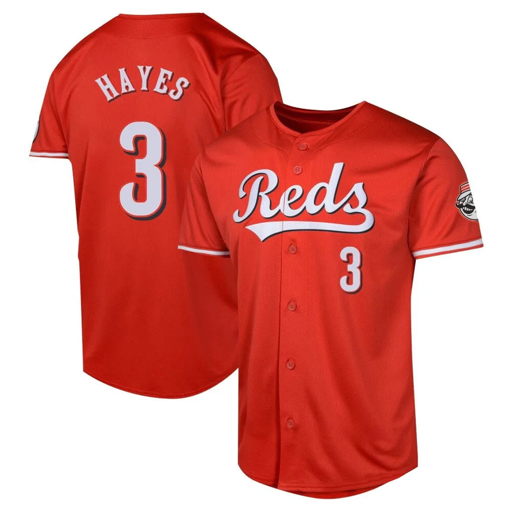 MATTH C.Reds #3 Ke'Bryan Hayes Player Red 2026 City Connect Limited Home Stitched Jerseys