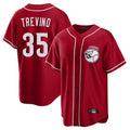 MATTH C.Reds #3 Ke'Bryan Hayes Player Red Game Home Stitched Jerseys