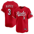 MATTH C.Reds #3 Ke'Bryan Hayes Player Red Home Limited Stitched Jerseys