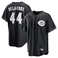 MATTH C.Reds #44 Elly De La Cruz Player Black Home Game Stitched Jerseys