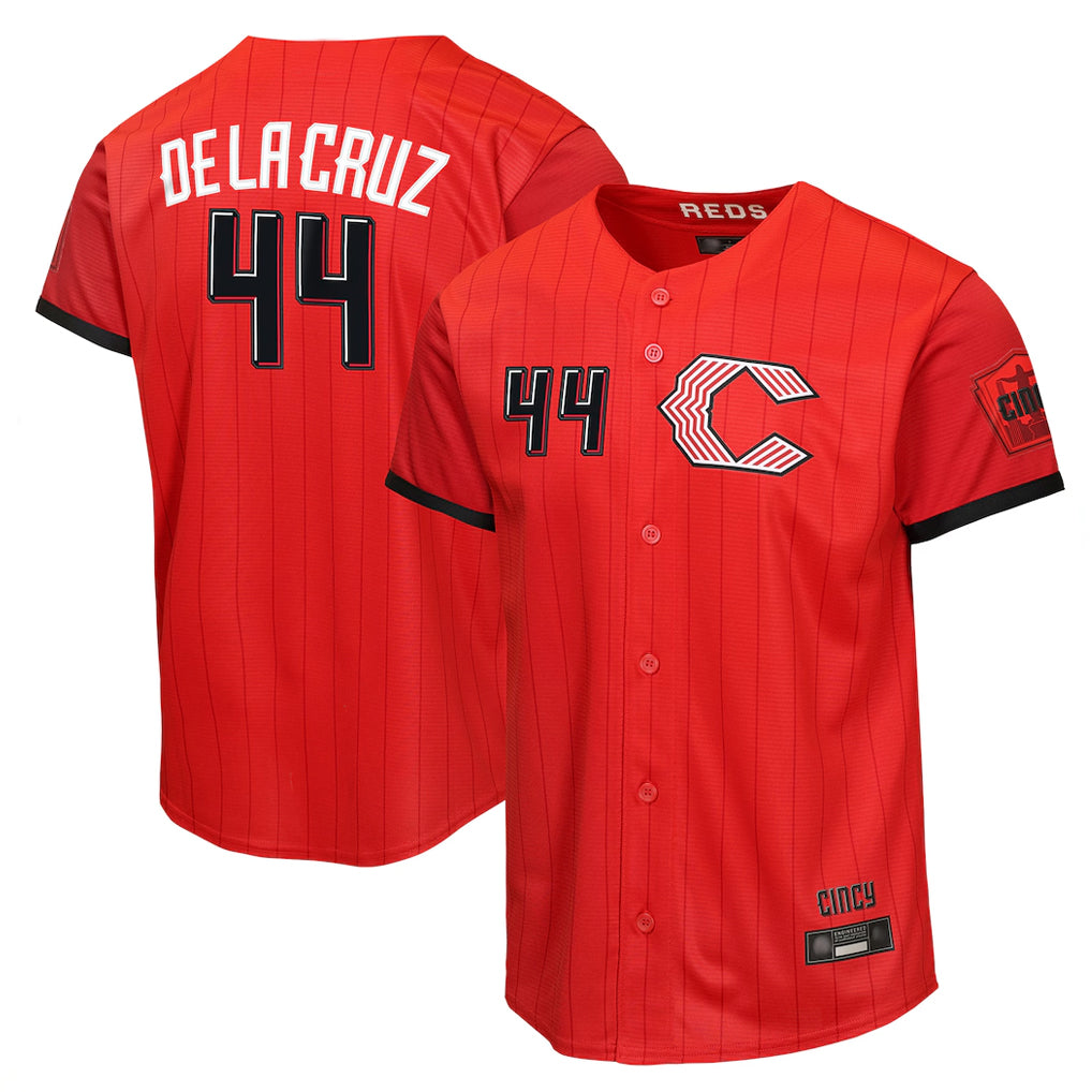 MATTH C.Reds #44 Elly De La Cruz Player Red 2026 City Connect Limited Home Stitched Jerseys