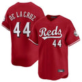 MATTH C.Reds #44 Elly De La Cruz Player Red Home Limited Stitched Jerseys