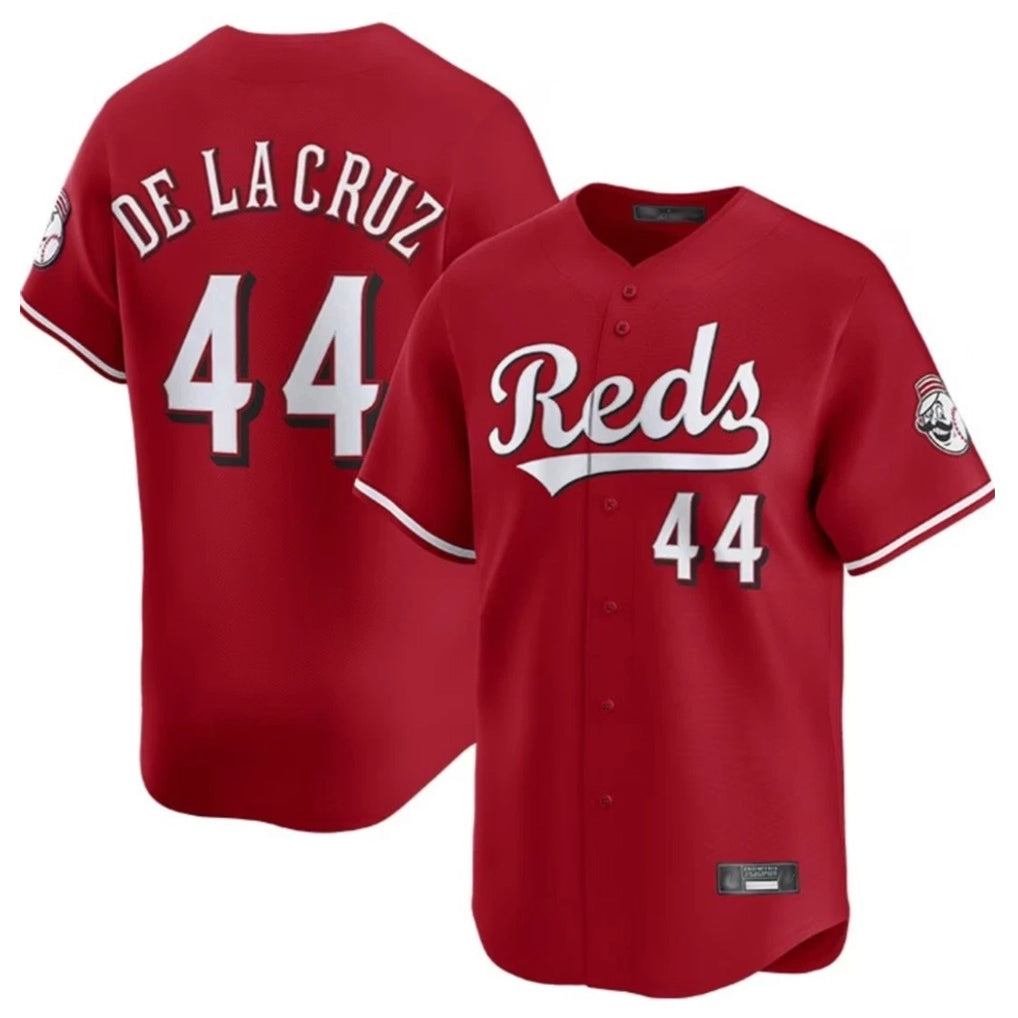 MATTH C.Reds #44 Elly De La Cruz Player Red Home Limited Stitched Jerseys