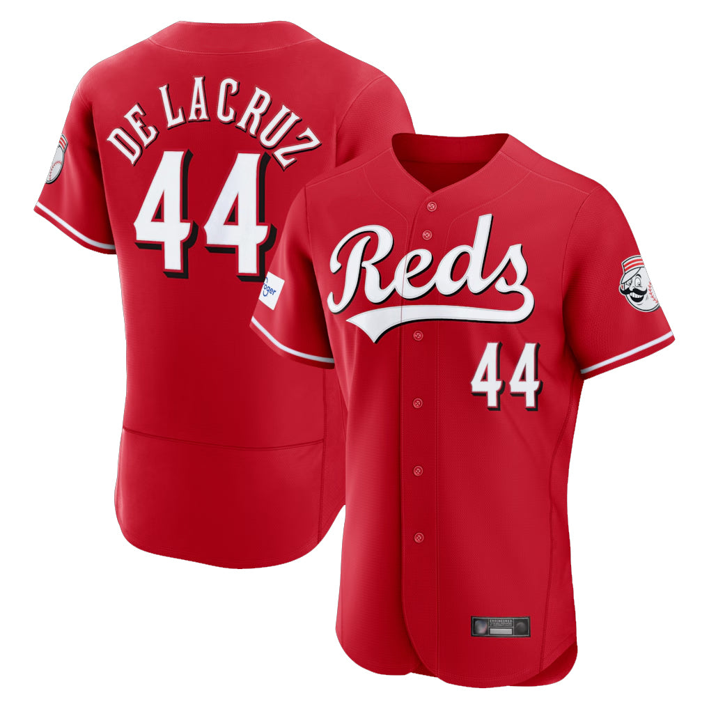 MATTH C.Reds #44 Elly De La Cruz Player Red Limited Elite Home Stitched Jerseys