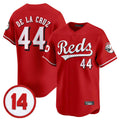 MATTH C.Reds #44 Elly De La Cruz Player Red Vapor Premier Limited Home Stitched Jerseys