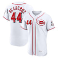 MATTH C.Reds #44 Elly De La Cruz Player White Limited Elite Home Stitched Jerseys
