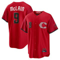 MATTH C.Reds #9 Matt McLain Player Red 2026 City Connect Home Game Stitched Jerseys