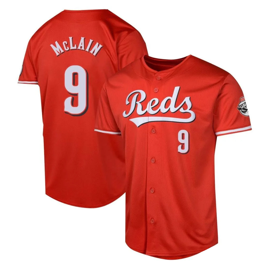 MATTH C.Reds #9 Matt McLain Player Red 2026 City Connect Limited Home Stitched Jerseys