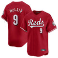 MATTH C.Reds #9 Matt McLain Player Red Home Limited Stitched Jerseys