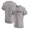 MATTH C.Rockies Gray Limited Elite Home Blank Player Stitched Jerseys