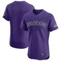 MATTH C.Rockies Purple Limited Elite Home Blank Player Stitched Jerseys