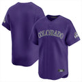 MATTH C.Rockies Purple Limited Home Blank Player Stitched Jerseys