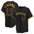 MATTH C.Rockies #19 Charlie Blackmon Player Black Snake Skin City Home Game Stitched Jerseys