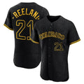 MATTH C.Rockies #21 Kyle Freeland Player Black Snake Skin City Limited Elite Home Stitched Jerseys
