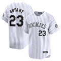MATTH C.Rockies #23 Kris Bryant Player White Limited Home Stitched Jerseys