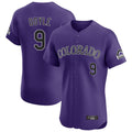 MATTH C.Rockies #9 Brenton Doyle Player Purple Limited Elite Home Stitched Jerseys