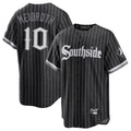 MATTH C.White Sox #10 Chase Meidroth Player Black City Connect Home Game Stitched Jerseys