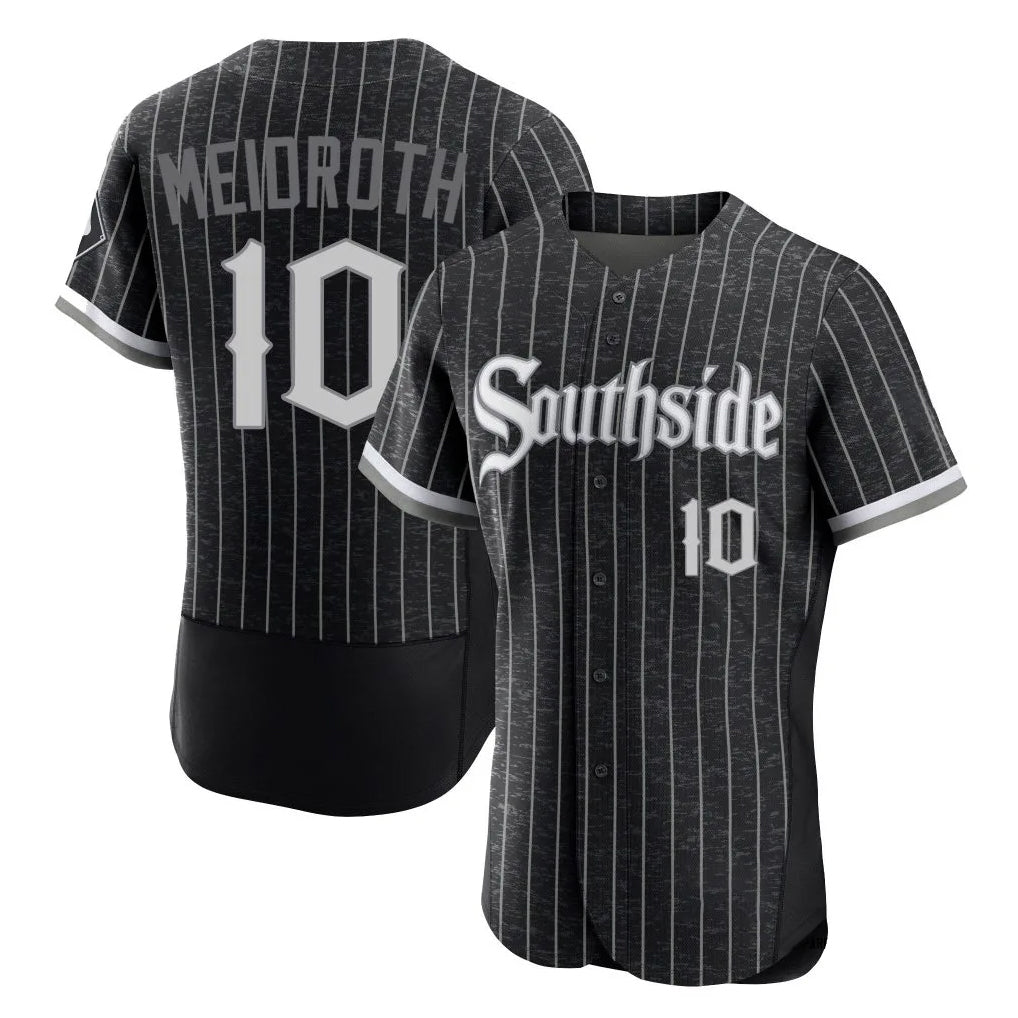 MATTH C.White Sox #10 Chase Meidroth Player Black City Connect Limited Elite Home Stitched Jerseys