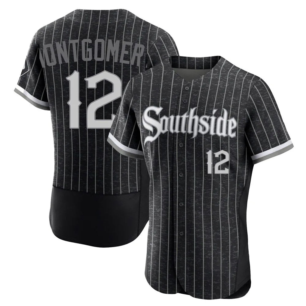 MATTH C.White Sox #12 Colson Montgomery Player Black City Connect Limited Elite Home Stitched Jerseys