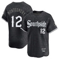 MATTH C.White Sox #12 Colson Montgomery Player Black City Connect Limited Home Stitched Jerseys