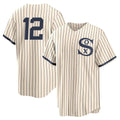 MATTH C.White Sox #12 Colson Montgomery Player Cream Field of Dreams Home Game Stitched Jerseys