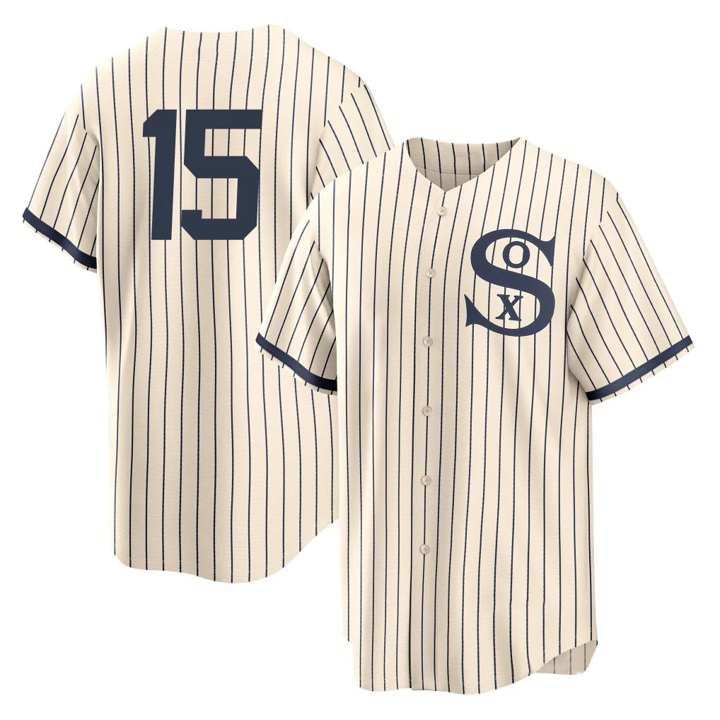 MATTH C.White Sox #15 Sean Newcomb Player Cream Field of Dreams Home Game Stitched Jerseys