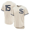 MATTH C.White Sox #15 Sean Newcomb Player Cream Field of Dreams Limited Elite Home Stitched Jerseys