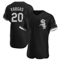 MATTH C.White Sox #20 Miguel Vargas Player Black Limited Elite Home Stitched Jerseys