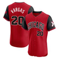 MATTH C.White Sox #20 Miguel Vargas Player Red City Connect Limited Elite Home Stitched Jerseys