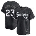 MATTH C.White Sox #23 Andrew Benintendi Player Black City Connect Limited Home Stitched Jerseys