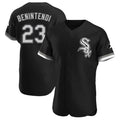 MATTH C.White Sox #23 Andrew Benintendi Player Black Limited Elite Home Stitched Jerseys