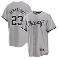 MATTH C.White Sox #23 Andrew Benintendi Player Gray Home Game Stitched Jerseys
