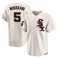 MATTH C.White Sox #5 Munetaka Murakami Player Cream Cooperstown Collection Limited Home Stitched Jerseys